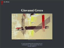 Tablet Screenshot of giovanni-pigreco.com